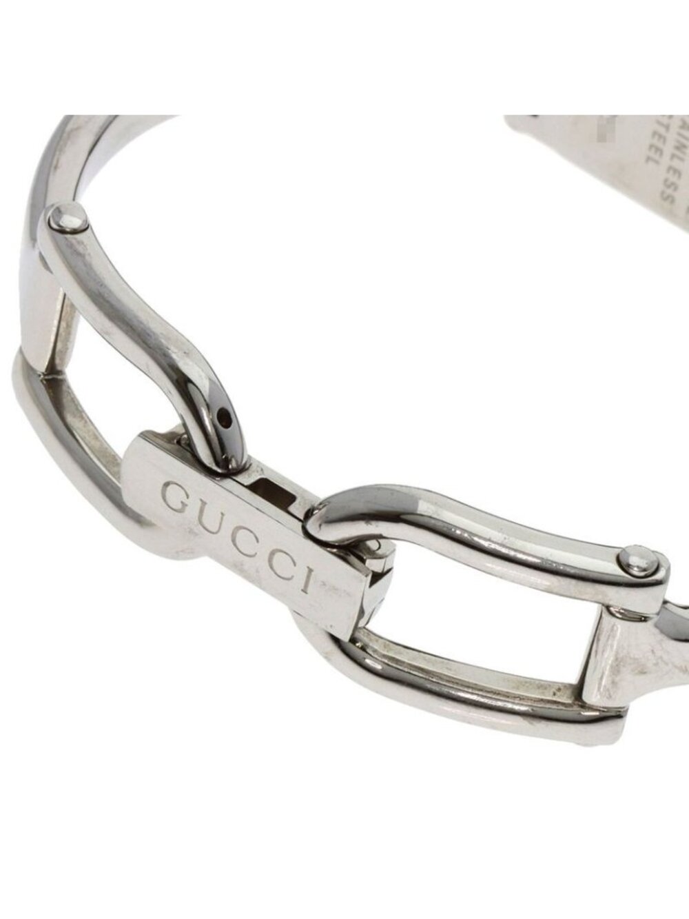 Gucci Square Face Diamond Watch SS - Picture 8 of 15